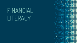 Chapter 4 - Financial Literacy