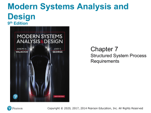 Structured System Process Requirements