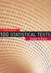 100StatisticalTests