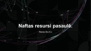 Naftas resursi pasaulē