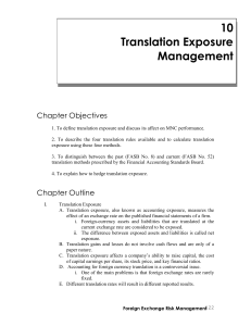 Chapter-10 translation exposure management