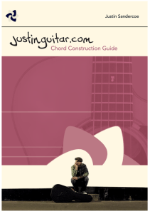 Justin Guitar Chord Construction Guide