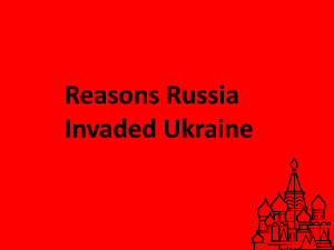 reasons for invading ukraine 2