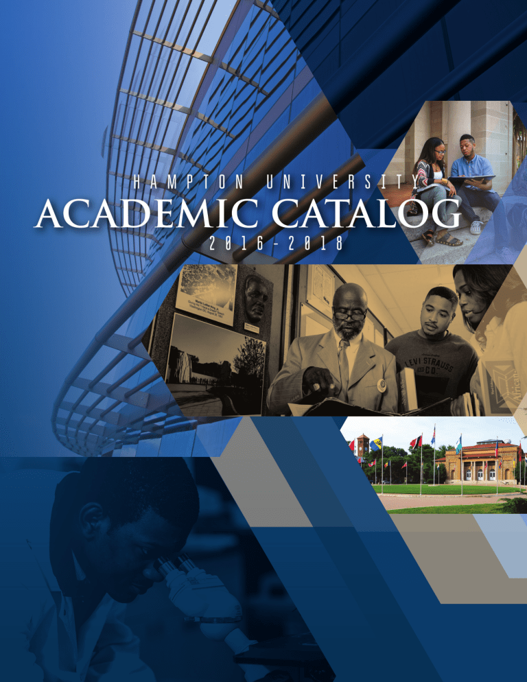 Academic Catalog 20162018 2017090694617 Hampton University