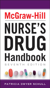 McGraw-Hill Nursing Drug Handbook