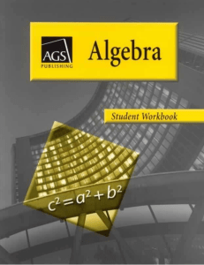 Algebra AGS Publishing(first)