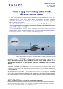 pr20220208thales-to-equip-french-military-tanker-aircraft-with-secure-satcom-solutionPR 20220208 