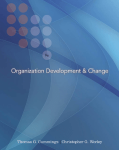 Organization Development & Change Textbook