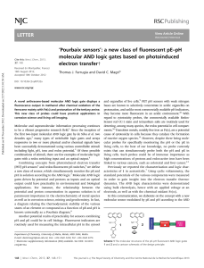 2013 Magri New J Chem Pourbaix sensors a new class of fluorescent pE–pH
