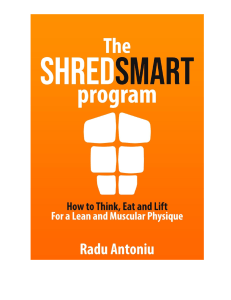 The ShredSmart Program - Third Edition Free Sample