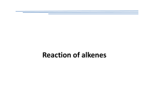 alkene reactions