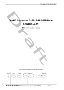 R-30iB and R-30iB Mate Controller Multi Arm System Manual - A-95025E@02