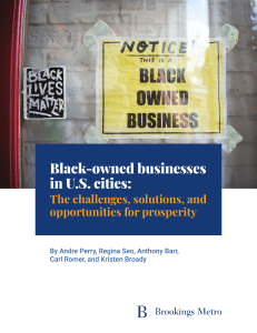 Black-Owned Businesses in US Cities