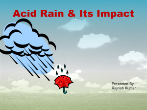 presentation acid rain