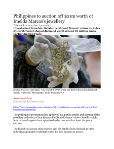 $21m worth of Imelda jewellery