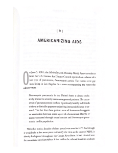 AMERICANIZING AIDS - Timberg