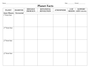planet facts chart