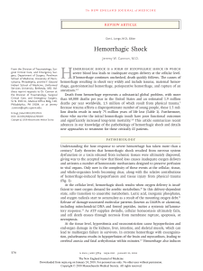 Haemorrhagic shock New-England-Journal-of-Medicine-2018-Cannon-1
