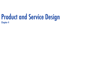 Isl-343-Product-and-Service-Design