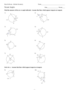 11-Secant Angles