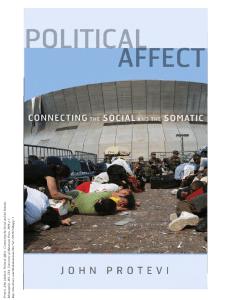 (Posthumanities 7) John Protevi - Political Affect  Connecting the Social and the Somatic  -University Of Minnesota Press (2009)