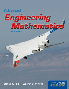 Advanced Engineering Mathematics Textbook, 5th Edition