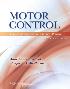 Anne Shumway-Cook, Marjorie H. Woollacott - Motor Control  Translating Research into Clinical Practice (2011, LWW) - libgen.lc