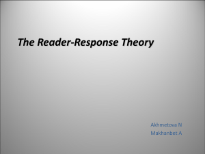 readers response