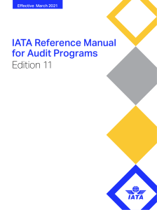 iata-reference-manual-for audit program-11ed