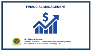 AEAS 445 Financial management