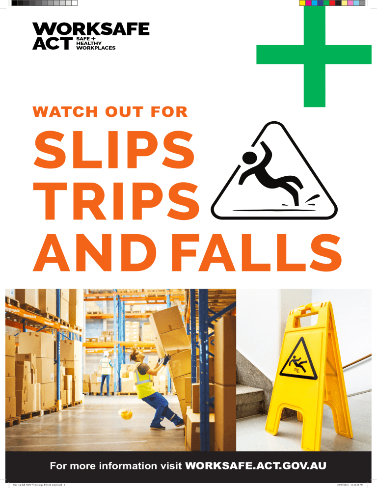 slips trips and falls worksafe