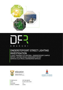 10318 TUKS - Lighting Assessment Report Rev20221101