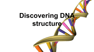 Copy of Cowan -Discovering DNA structure