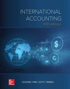 International Accounting 5E Doupnik