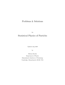 Problems and Solutions for Statistical P