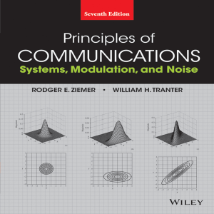 Ziemer - Principles of Communications Systems Modulation and Noise 7th c2015 txtbk