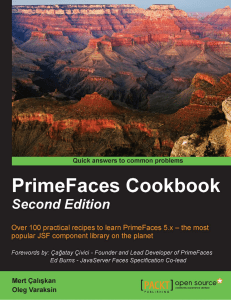 PrimeFaces Cookbook