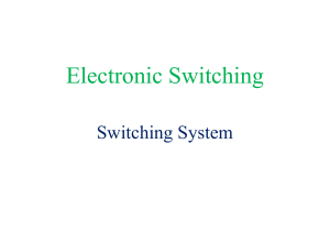 Electronic Switching Unit-1 (1)