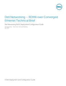 Dell Networking RoCE Configuration(1) (1)