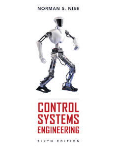 Control System By Norman nise Sixth Ed