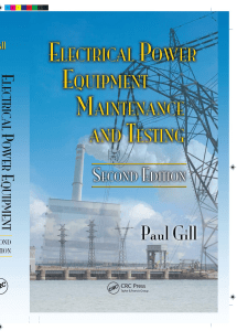 Electrical Power Equipment Maintenance a