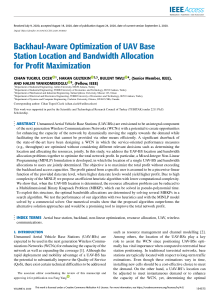 Backhaul-Aware Optimization of UAV Base Station Location and Bandwidth Allocation for Profit Maximization (1)