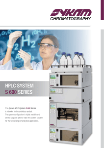 Sykam-HPLC-S-600-System-Brochure
