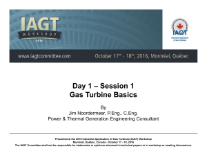 Gas Turbine Basics