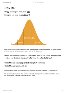 IQ Test - Mensa Danmark