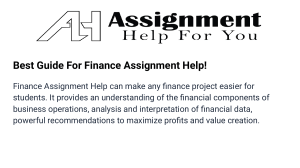 Best-guide-for-finance-assignment-help!