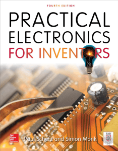 Practical Electronics for Inventors Textbook