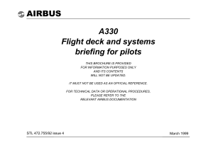 Airbus A330 Flight Deck & Systems Briefing