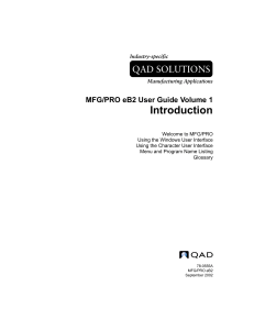 MFGPRO VOL01 Introduction UG vEB2