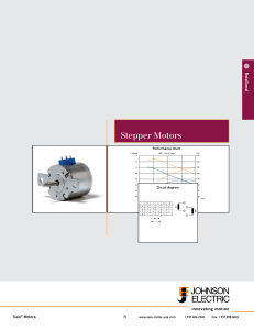 Stepper motor UFD10N01RAZ17